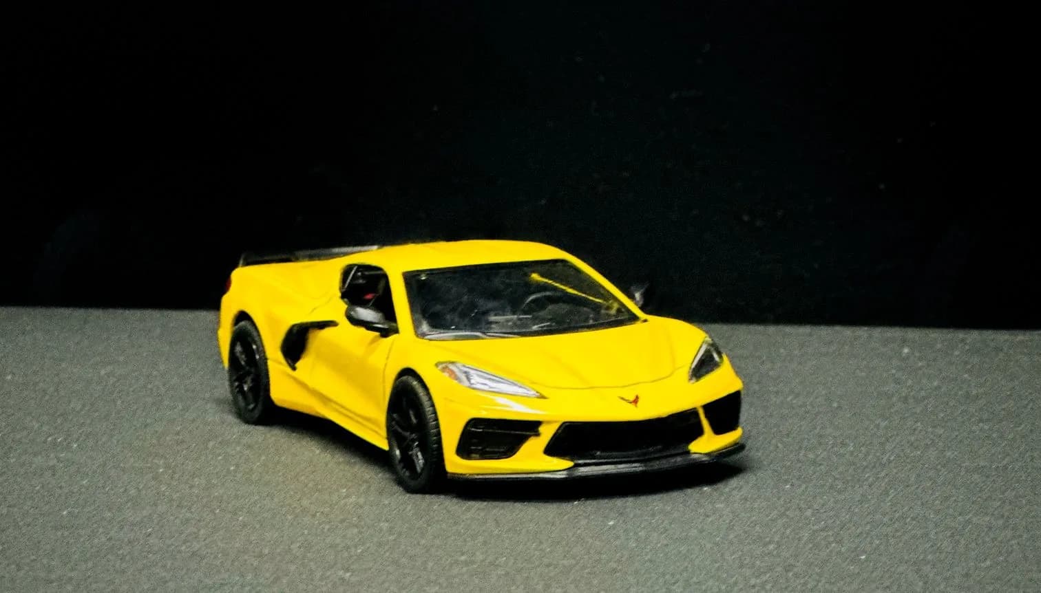 Camaro SS front, dark stage