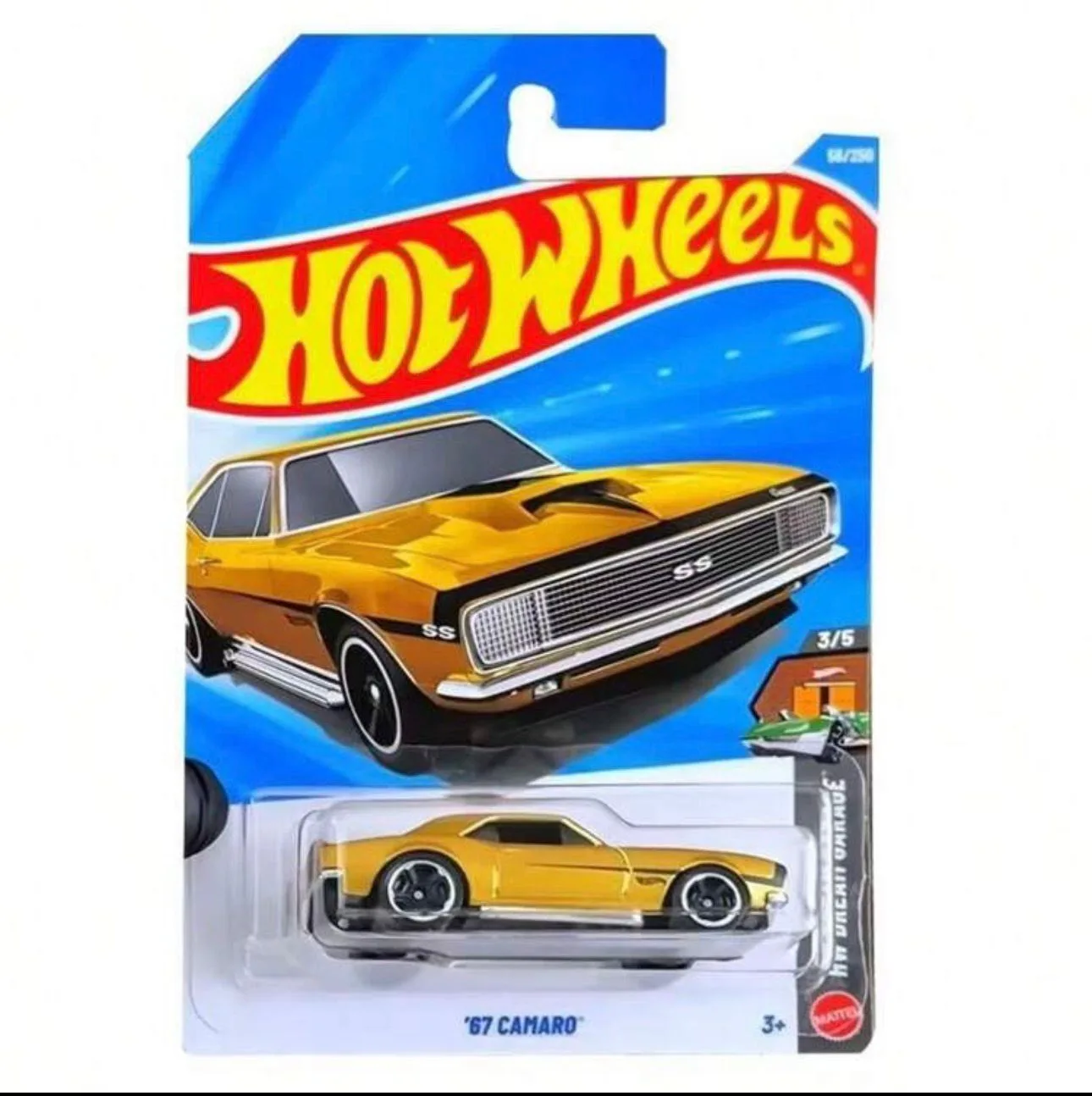 Hot Wheels 67 Camaro SS on card